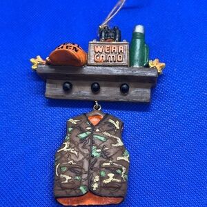 Wear Camo Hunting Ornament